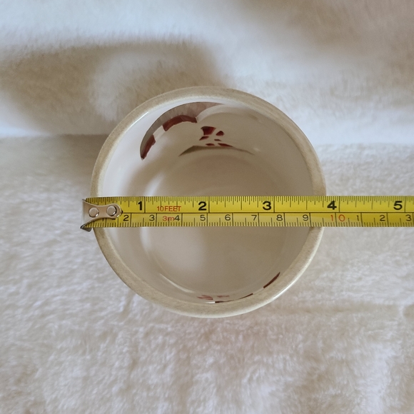 Wisconsin ceramic holder ❤️🤍🏈 - Picture 4 of 5